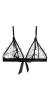 Love Stories Gwen Lace Bralette in Black