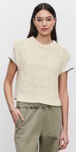 Velvet Maggy Pima Cotton Knit Vest