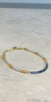 MU Jewels Sapphire Friendship Bracelet