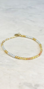 MU Jewels Sapphire Friendship Bracelet