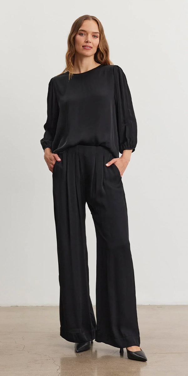 Velvet by Jenny Graham Satin Pants