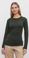 Velvet Zofina Long Sleeve Crew Neck T-Shirt