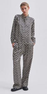 Second Female Zig Zag Print Trousers