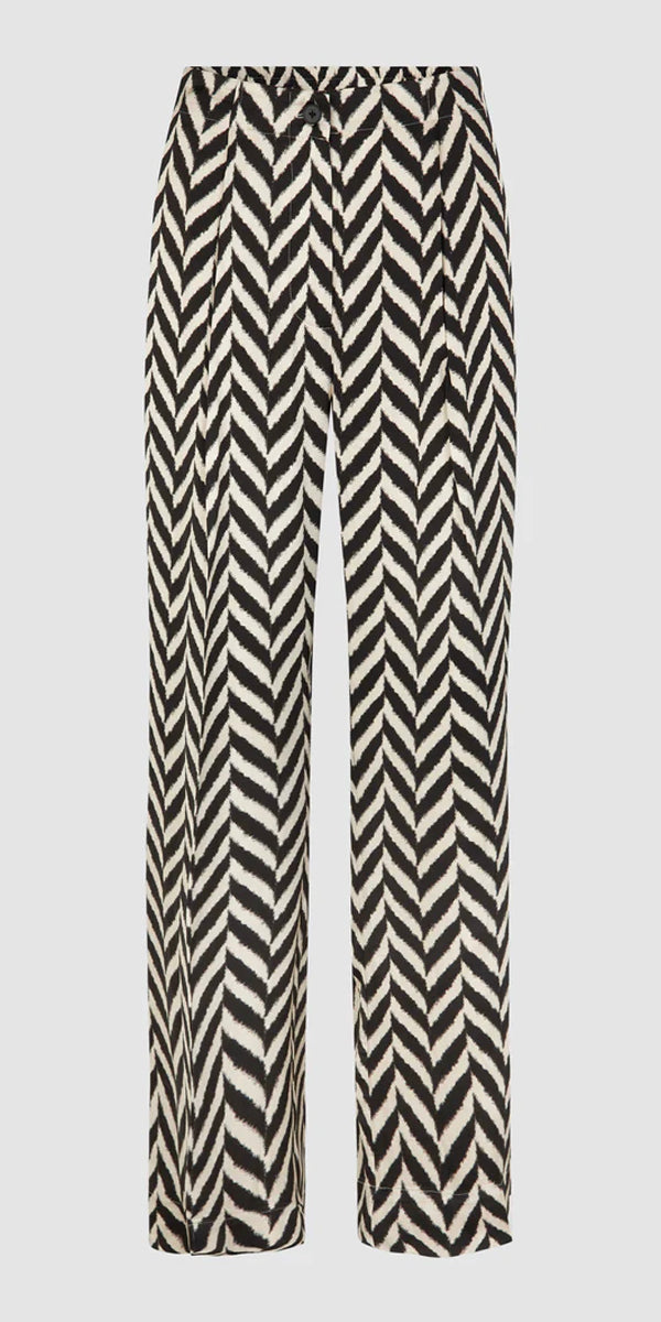 Second Female Zig Zag Print Trousers