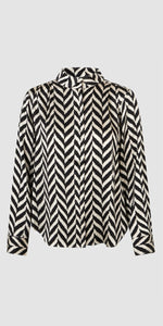 Second Female Zig Zag Print Shirt