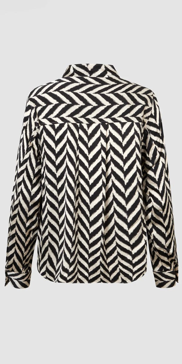 Second Female Zig Zag Print Shirt