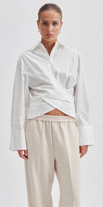 Second Female Aviaya Cotton Wrap Shirt