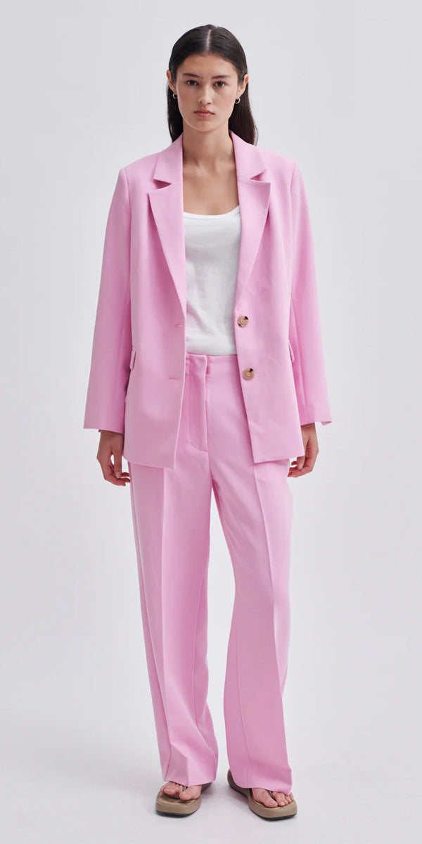 Second Female Straight Leg Tailored Pants in Pink