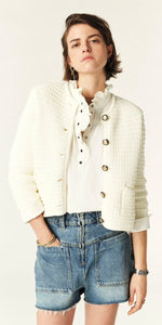 ba&sh Gaspard Knitted Cardigan