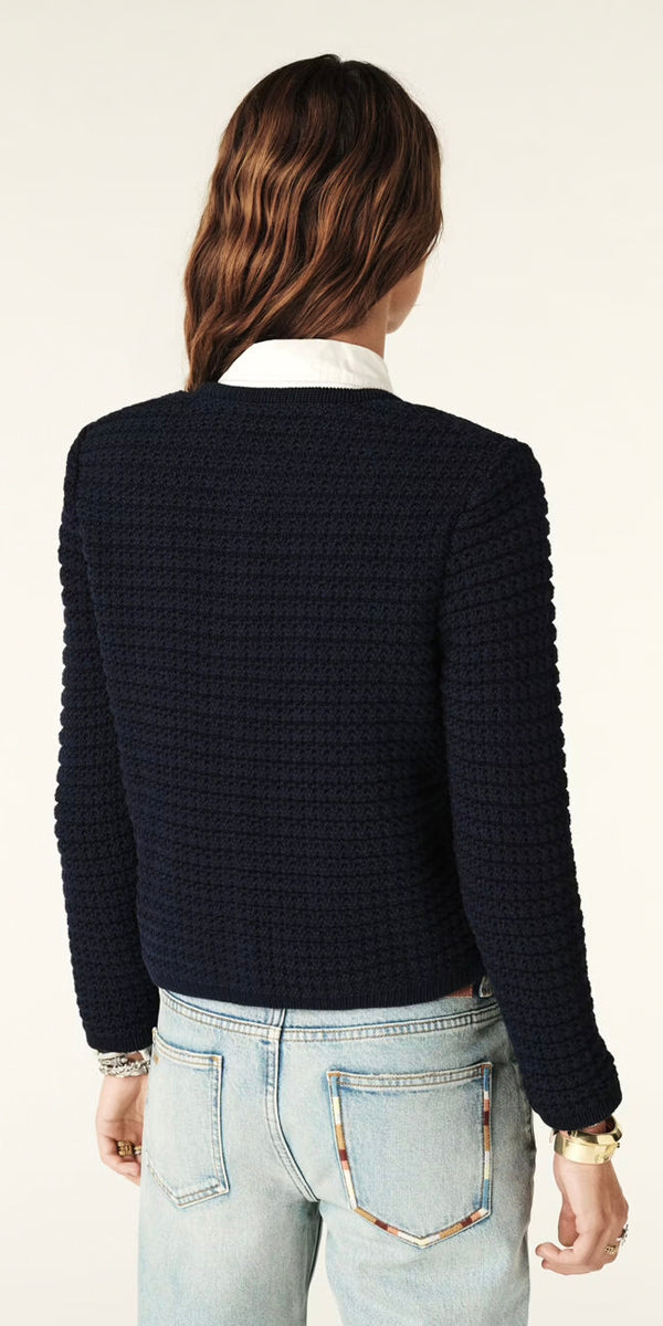 ba&sh Gaspard Knitted Cardigan