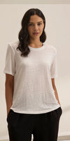 VELVET BY CLEO WADE LINEN HERITAGE TEE