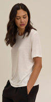 VELVET BY CLEO WADE LINEN HERITAGE TEE