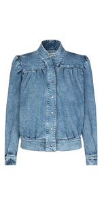 Lolly's Laundry Puff Sleeve Denim Jacket