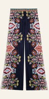 ba&sh Lilou Printed Wide Leg Trousers