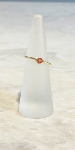 MU JEWELS GOLD MORNING STAR RING