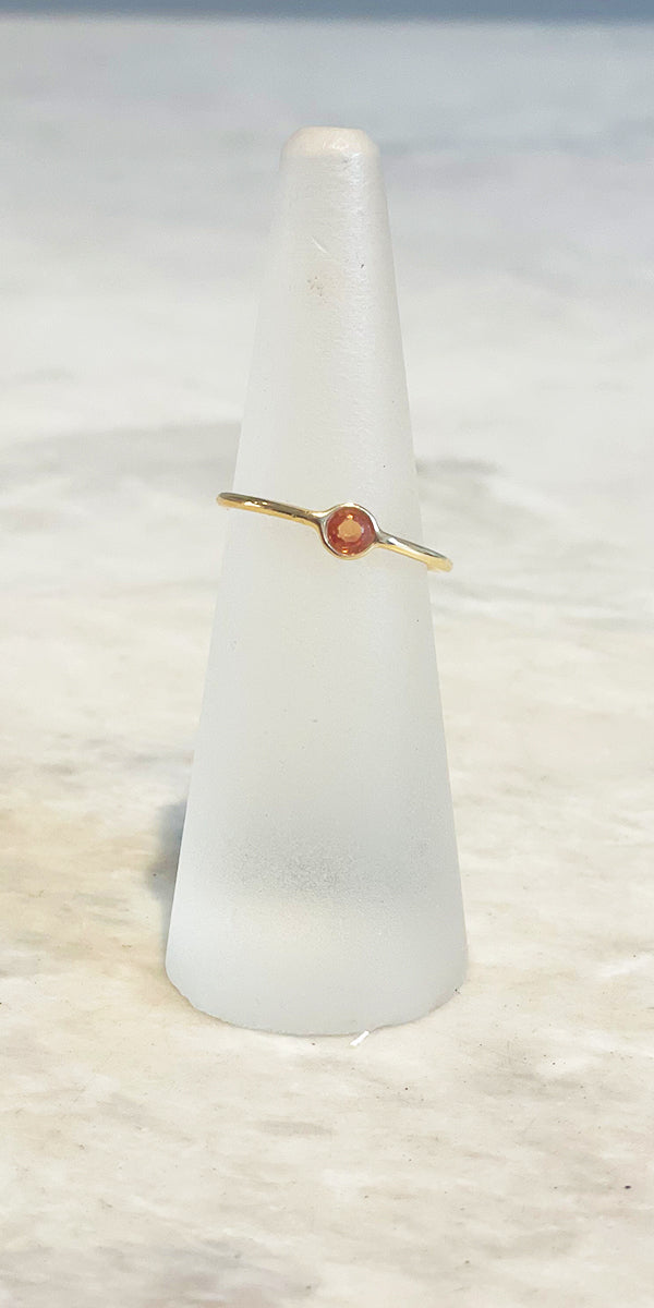 MU JEWELS GOLD MORNING STAR RING