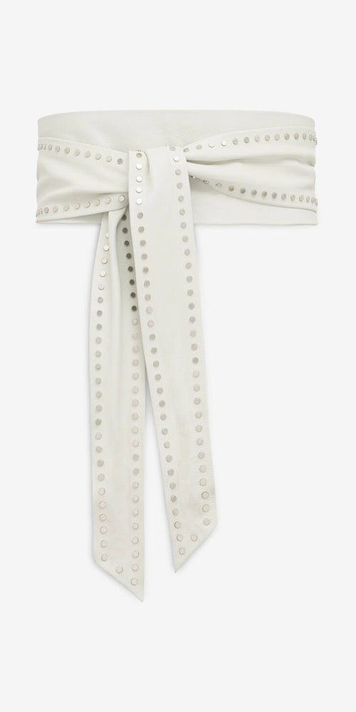IRO Neraday Studded Wrap Leather Belt