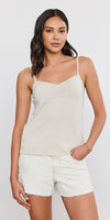 Velvet Peg Tank Top