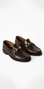 Millwoods Ginko Penny Loafer in Brown