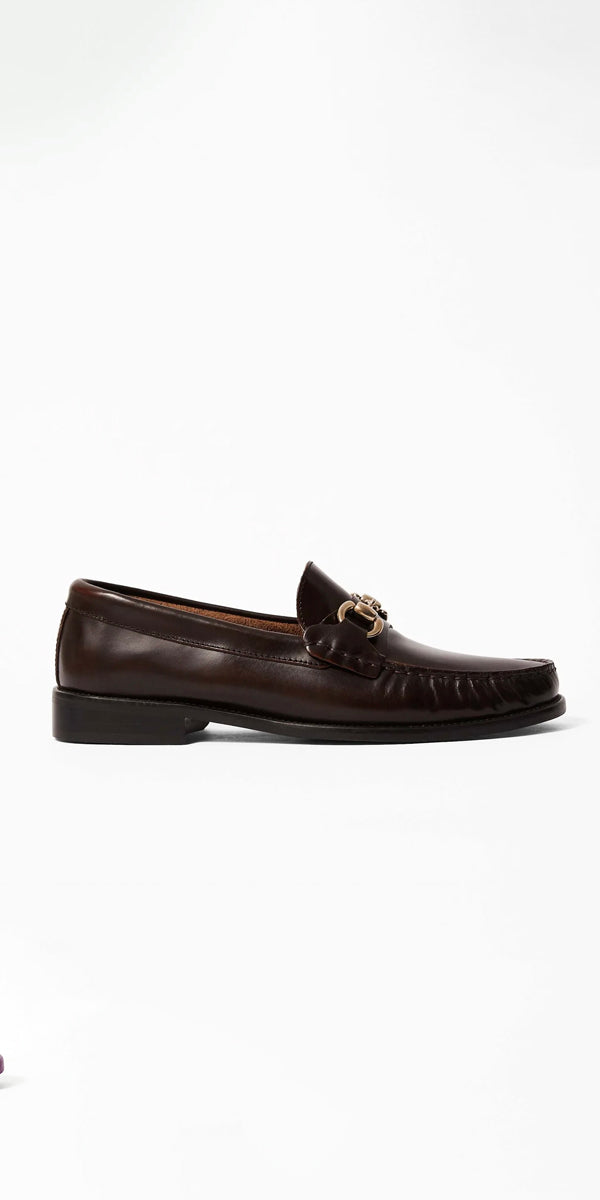 Millwoods Ginko Penny Loafer in Brown