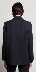 Velvet by Jenny Graham Pinstripe Blazer