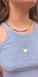 MU Jewels Pleiades Gold Necklace