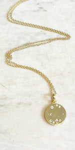 MU Jewels Pleiades Gold Necklace