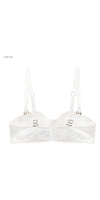 Love Stories Spring Satin Bra in Off White