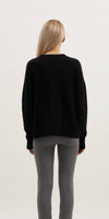 Remain Tali Merino Cardigan in Black