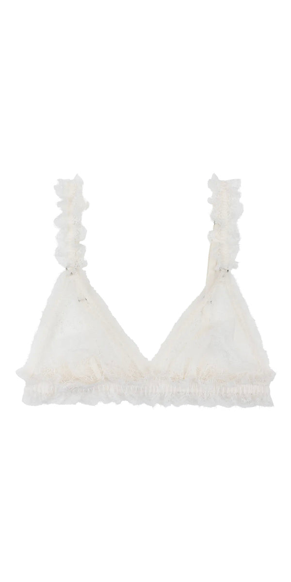 Love Stories Uma Bralette in Off White