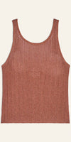 ba&sh Zak Ribbed Knit Tank Top